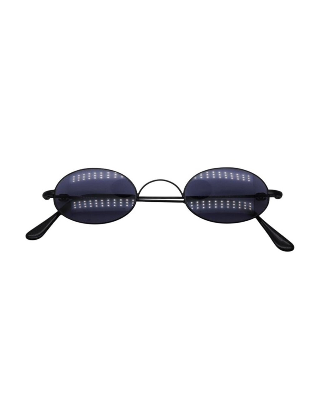 Chanel Oval Sunglasses Eyewear CC Logo Black